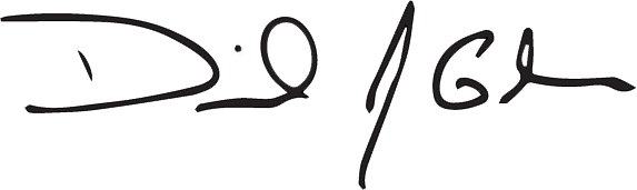 President and CEO David J. Glawe signature